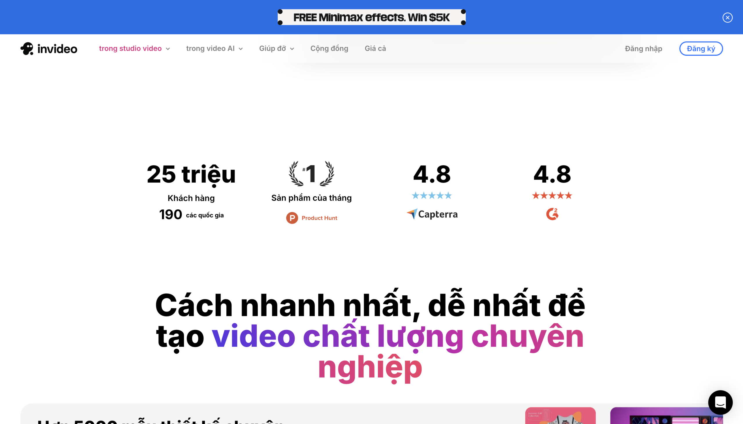 InVideo là gì? Đánh giá chi tiết công cụ AI làm video cho người mới (2026)